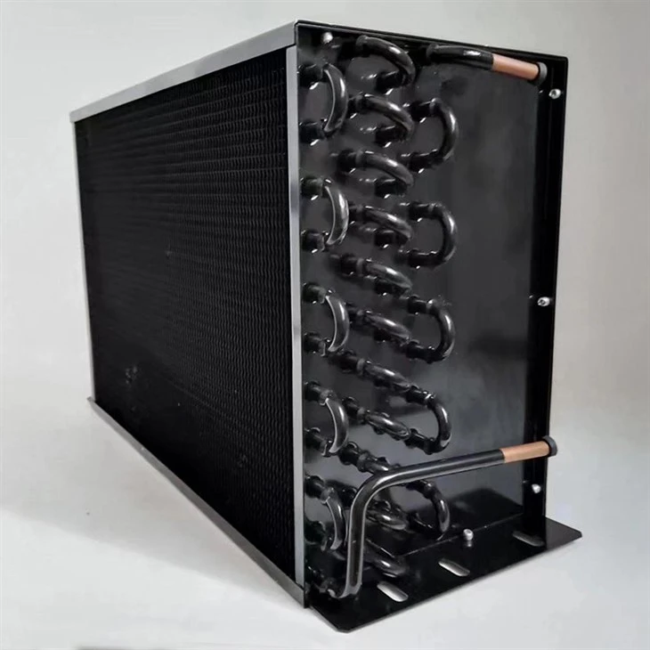 Heat Exchangers Copper Tube Aluminum Fin Condenser